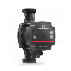 Насос Grundfos Alpha1 L 25-40 G1 1/2 1х230В (с гайками)